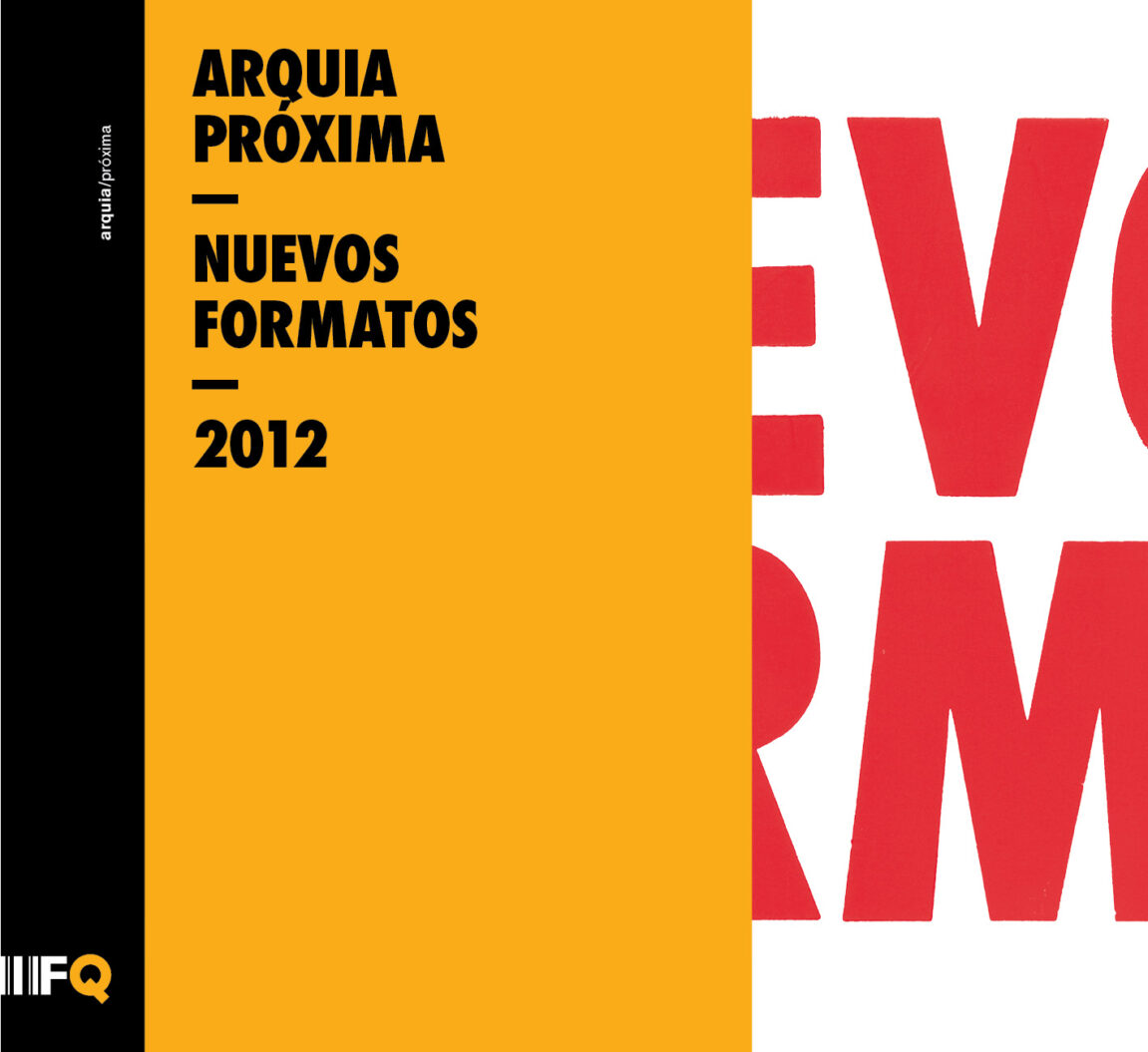 Catalogo arquia/proxima 2012 donde aparece seleccionado el proyecto "Declaración Universal de los Derechos Urbanos"